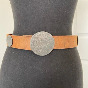 Vintage Kudos Boho  Western Leather Belt